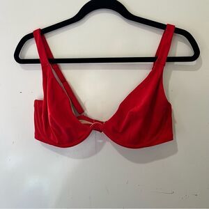 shade and shore size 36 DD underwire swim top